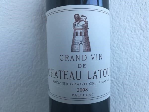 Vino: 1 X 37,50 CL CHATEAU LATOUR 2008 – Nuovo e nell'imballaggio originale da Crans VS venduto da wine-trader