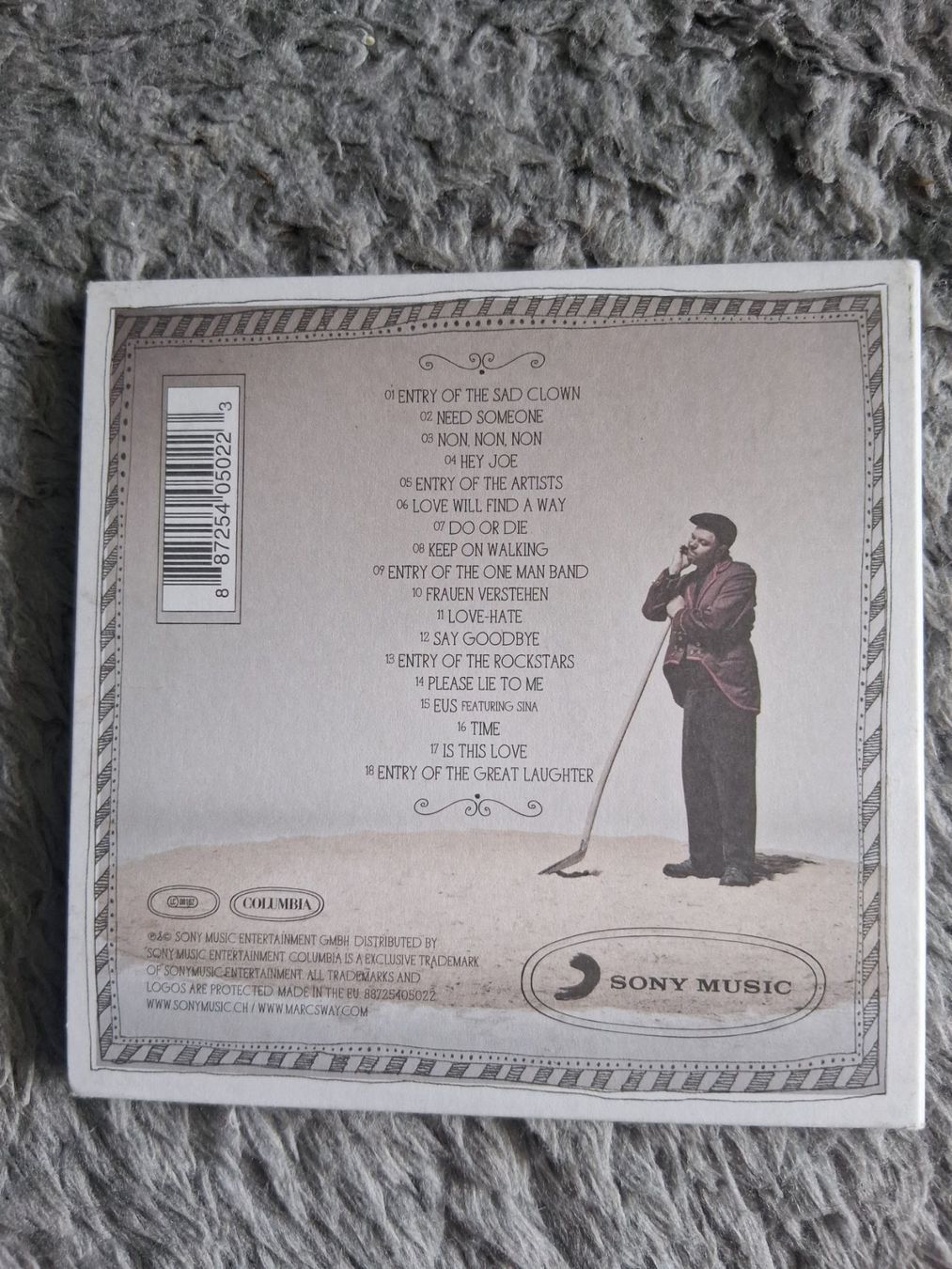 CDs: MARC SWAY     SOUL CIRCUS    CD – D'occasion à Wetzikon ZH par Ramones01 1