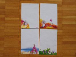 Diddl Blätter   A5   ALT    4 Stück     Set U9