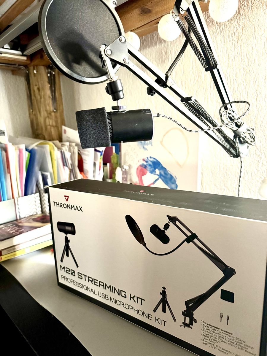 Microfoni: Streaming Mikrofon Thronmax – Usato da Burgdorf venduto da pet_2nsy