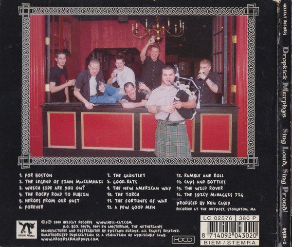 CD: CD Dropkick Murphys - Sing loud, sing proud (Digi, HDCD) – Usato da Möriken AG venduto da mineralia 1