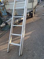 Ausziehbare Leiter Aluminium 2-teilig