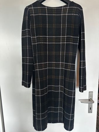 Kariertes Viskose Kleid