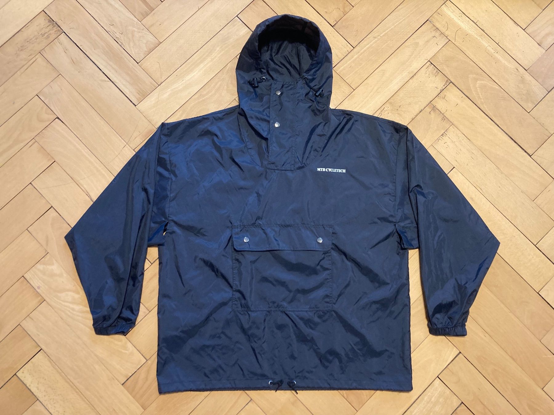 Giacche: Vintage 90s Packable Rain Jacket MTB Cycletech Bike Sz XL – Usato da Zürich venduto da le_souk 1