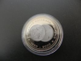 Medaille 150 Jahre Franken 2000 - 20 Franken 1995