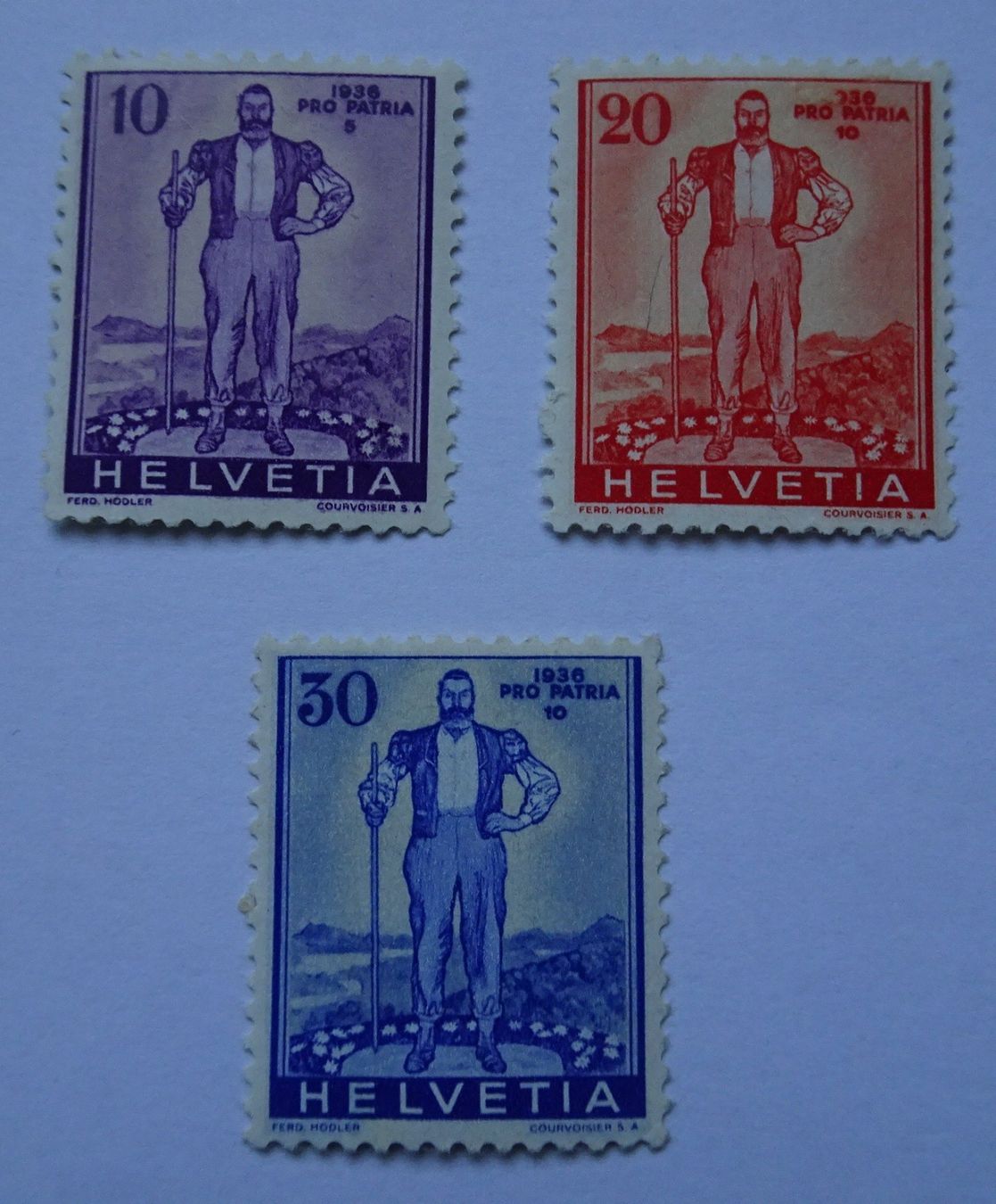 Tutti i francobolli: PP 1936* – Nuovo (secondo la descrizione) da Aadorf venduto da Chnorli-Furz