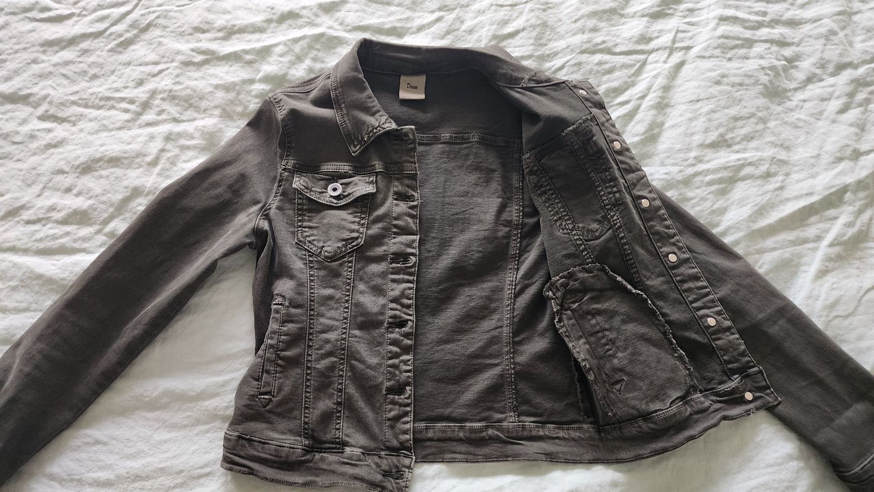 Vestes: Coole Stoff Jacke – D'occasion à Gempen par Stefy0 1