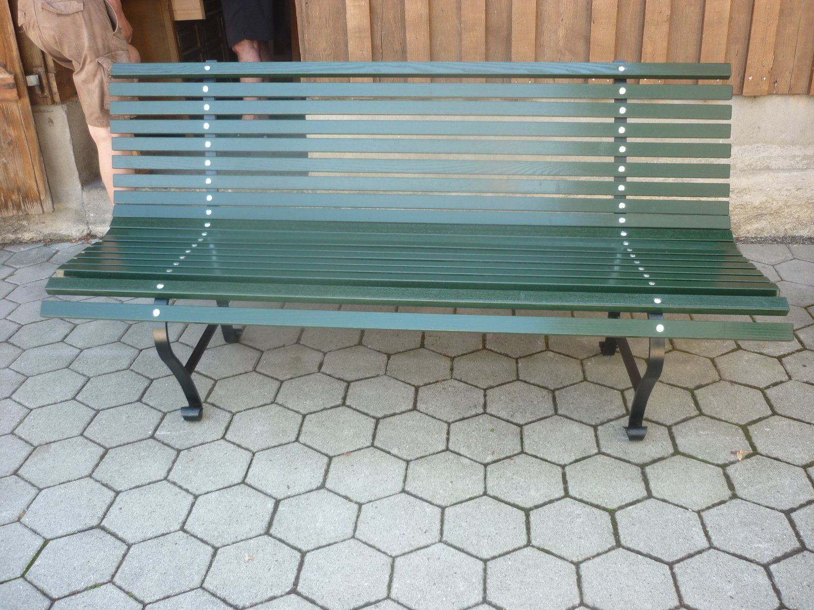 Panchine: Tannengrüner Gartenbank – Nuovo (secondo la descrizione) da Auw venduto da graufuss