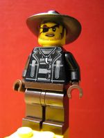 Lego Minifigur Police - Crook Snake Rattler cty1130