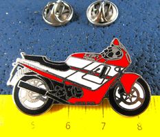 HONDA CBR 600F 2NÄGEL-PIN MOTORRAD ENAMEL SILBRIG