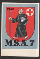 M.S.A. 7 Militar Sanitätsanstalt  1940  GLARUS ?  (O