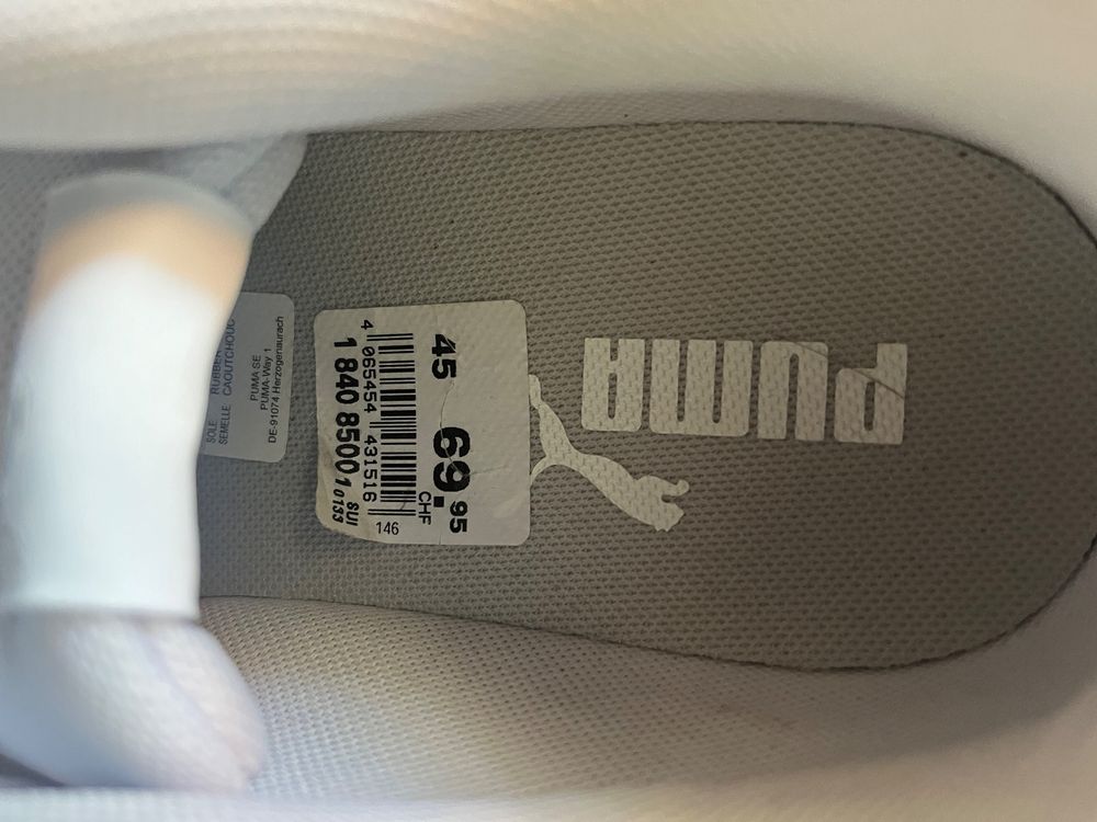 Puma Sneakers Rickie Classic weiss (Gebraucht) in Oberwil BL für