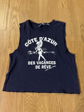 H&M Divided Tanktop Lola Bunny blau Groesse M