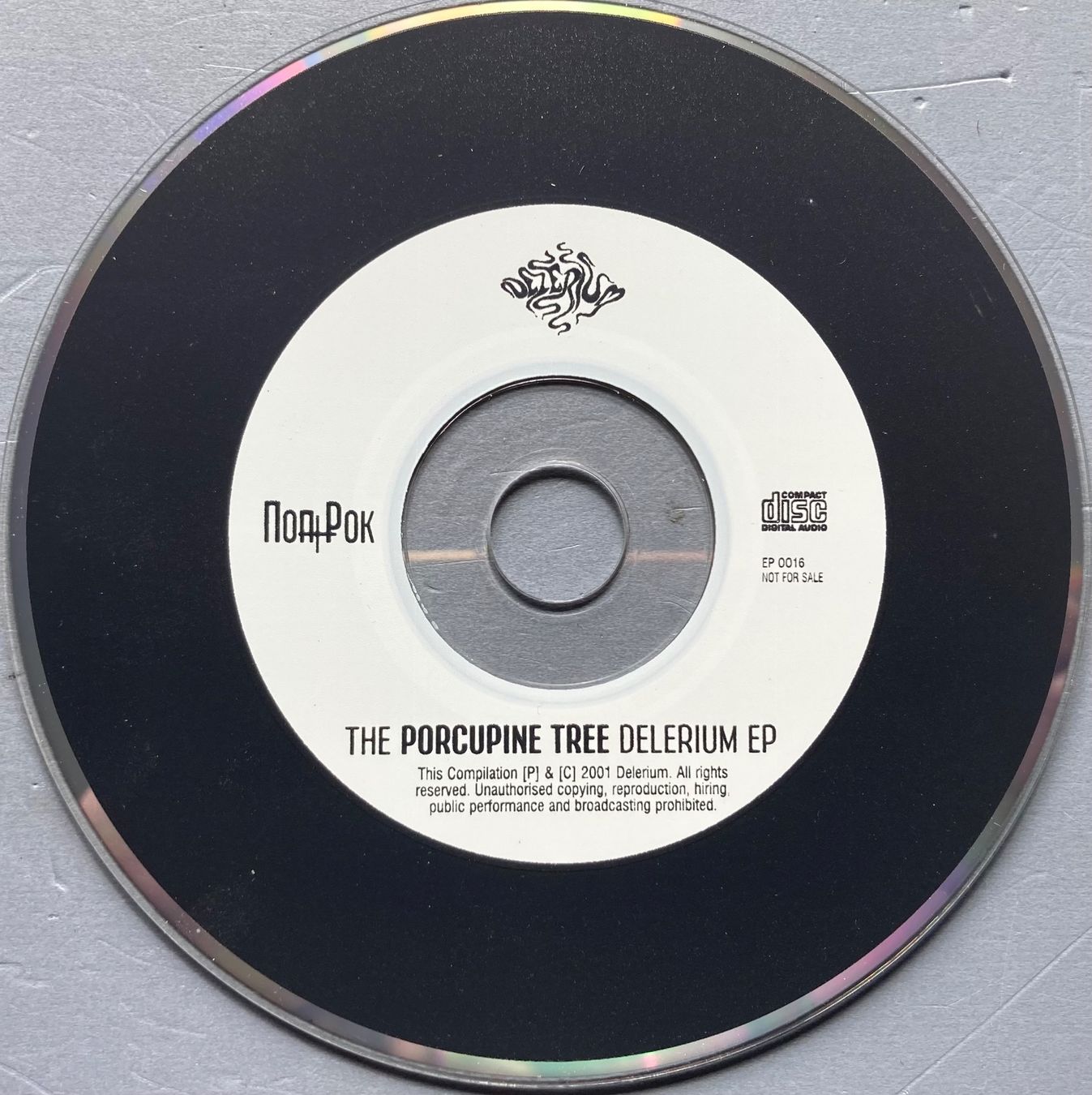 CD: THE PORCUPINE TREE - DELERIUM EP – Usato da Poliez-Pittet venduto da Newtown-Records 2