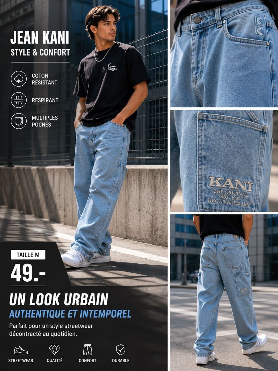 Jeans: Jean Kani bleu  – Neu (gemäss Beschreibung) aus Lausanne von non_ptb6