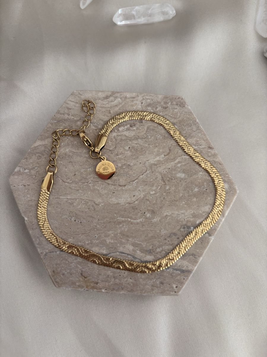 Purelei Armbänder & -reifen: PURELEI Armkette goldfarben – Gebraucht aus Zürich von CICI-CuratedVintage