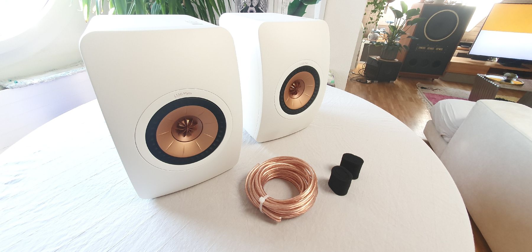 Kef Casse acustiche: Kef Ls 50 Meta, +Atacama Stands – Usato da Zürich venduto da Lutz1440 4