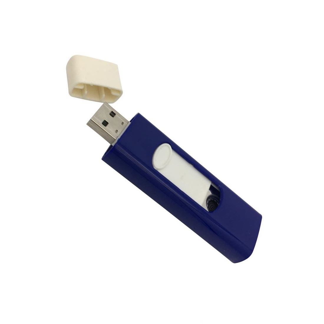 Accendini: Feuerzeug mit USB Stick aufladbar, blau – Nuovo e nell'imballaggio originale da Wettingen venduto da Swala 1