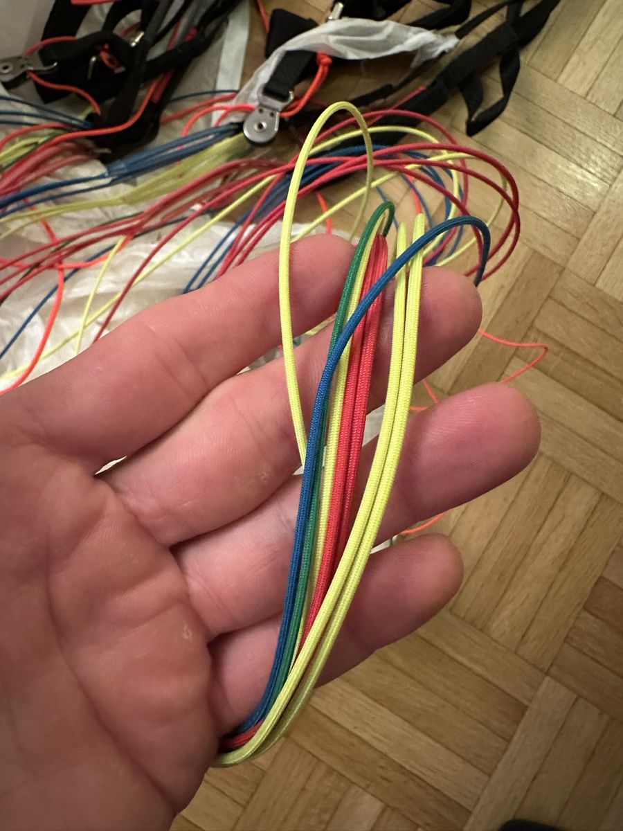 Sport dell'aria & Aquiloni: Gleitschirm Skyman tandem 37 – Usato da Rhäzüns venduto da radkohovadko 2