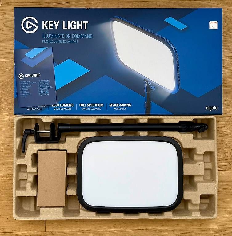 Wandhalterungen: 2 x Elgato Key Light Set & Master Mount, Flex Arm, Solid Arm – Gebraucht aus Sattel von ErikCs 2