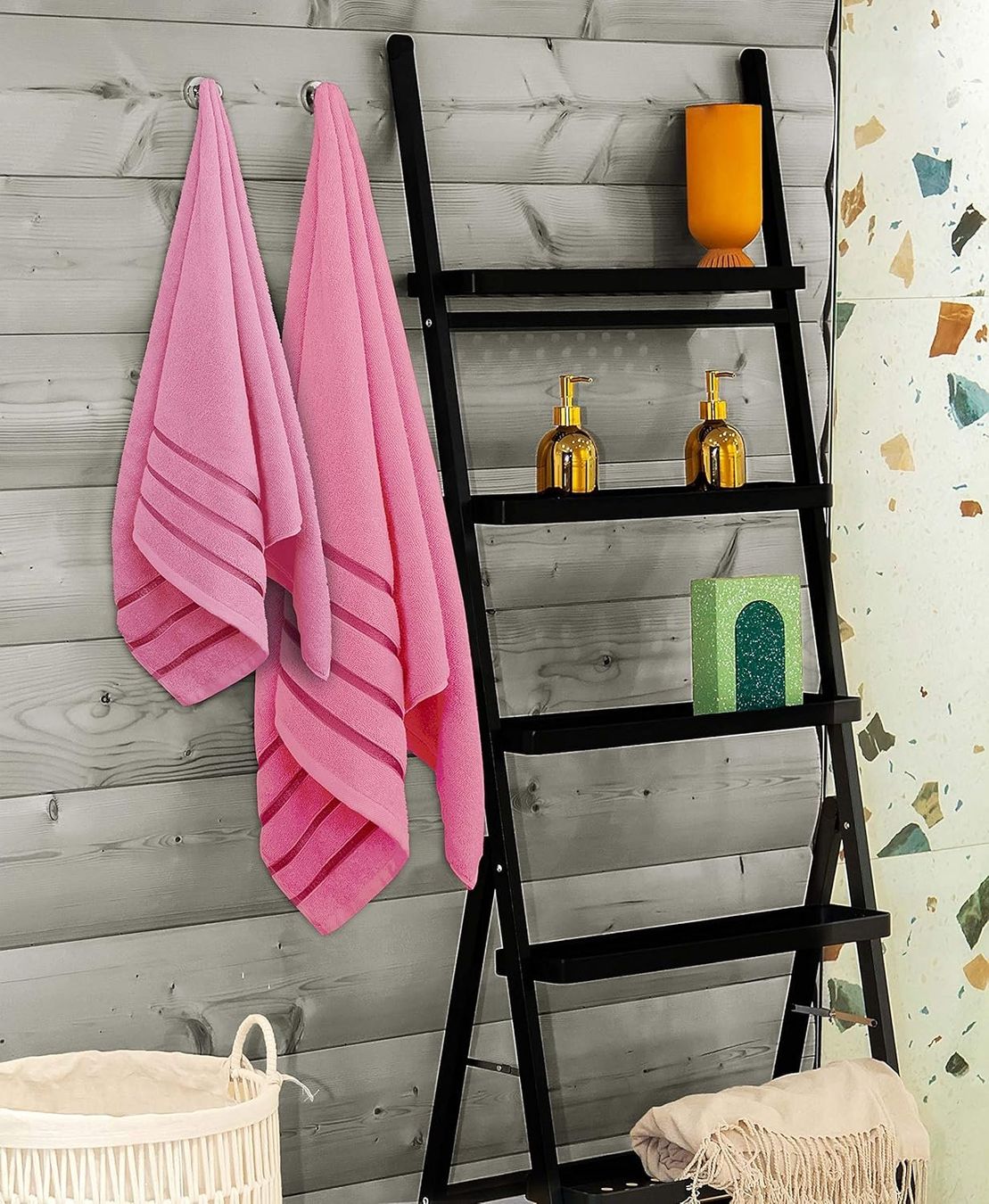 Cuisines complètes: 8er-Pack Handtuch-Set  Pink – Neuf avec emballage d'origine à Nuglar par SaleRitter 3