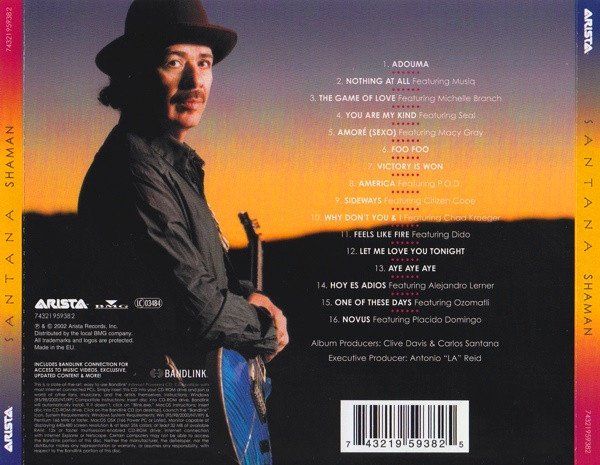 CD: CD Santana - Shaman (2002) – Usato da Möriken AG venduto da mineralia 1