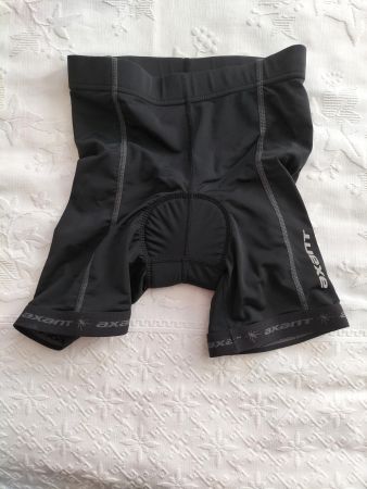 Velohose für Mädchen Gr. 140 schwarz "axant"