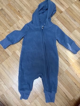 Warmer Baby Overall mit Kapuze, Gr. 62/68