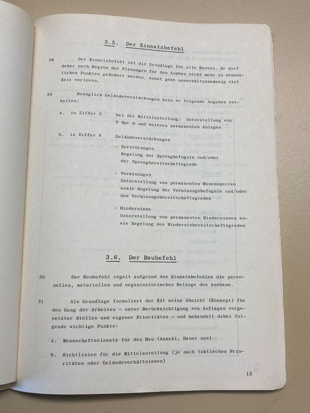 Bücher: Reglement: Planung von Feldbefestigungen - Schweizer Armee – Gebraucht aus Brütten von Hst1 5