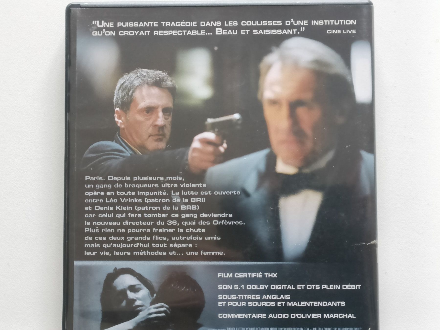 Tutti i DVDs: DVD 36 quai des Orfèvres - THX - Fr – Usato da Vernayaz venduto da pet_qh5r 2