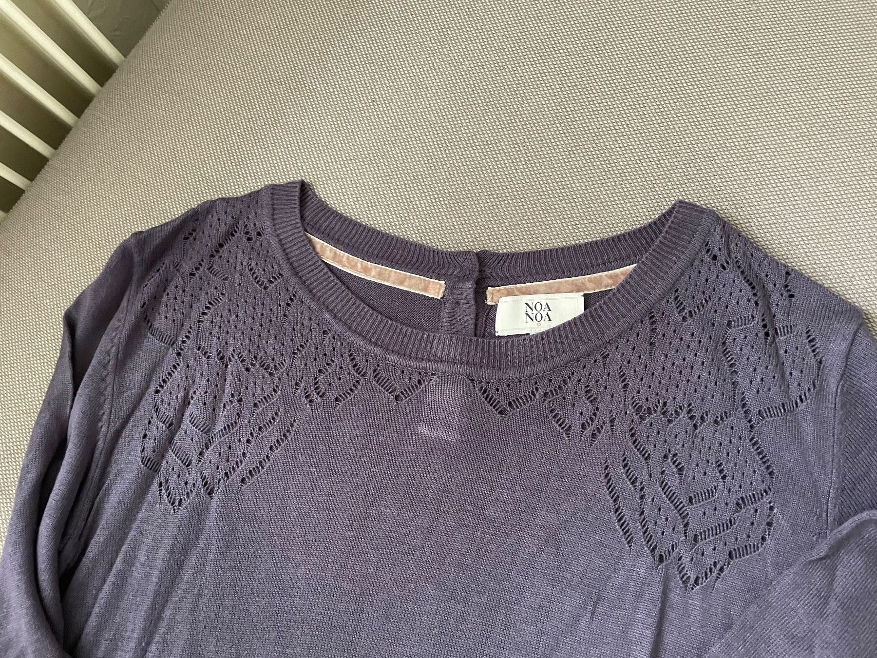 Kleider: Violettes Strickkleid NoaNoa S – Gebraucht aus Huttwil von heinzdaniel63