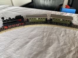 Märklin H0 Personenzug mit Bahnübergang Set gebraucht