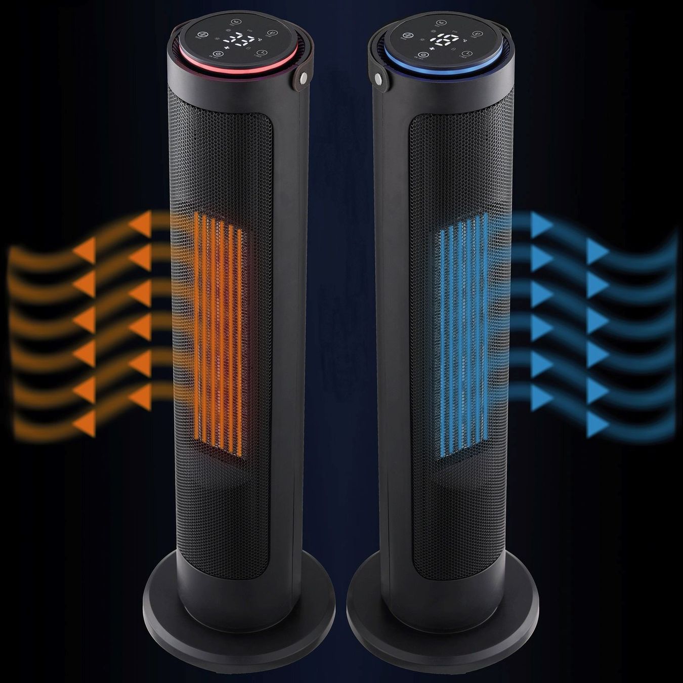 Heizgeräte: Heizlüfter Schwarz Keramik 2.000W – Neu und originalverpackt aus Winterthur von aredo 4