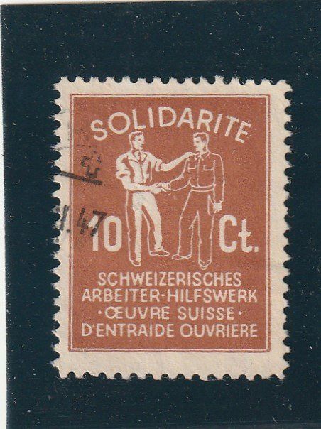Vignette 10 Cts. Schweizer Arbeiter Hilfswerk | Kaufen auf Ricardo