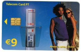 Telefonkarte Portugal Amor e uma cabine
