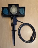 Max Hauri Gartenspiess mit Timer 2xT13 Typ SGS-212ST IP44