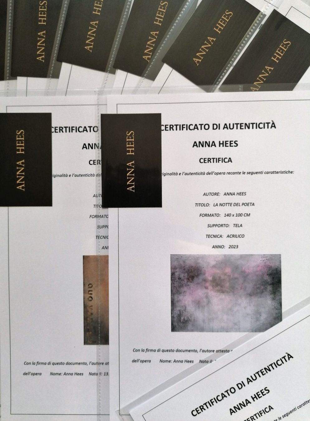 Dipinti: VIVERE- ANNA HEES – Nuovo e nell'imballaggio originale da Agno venduto da AnnaHees 7
