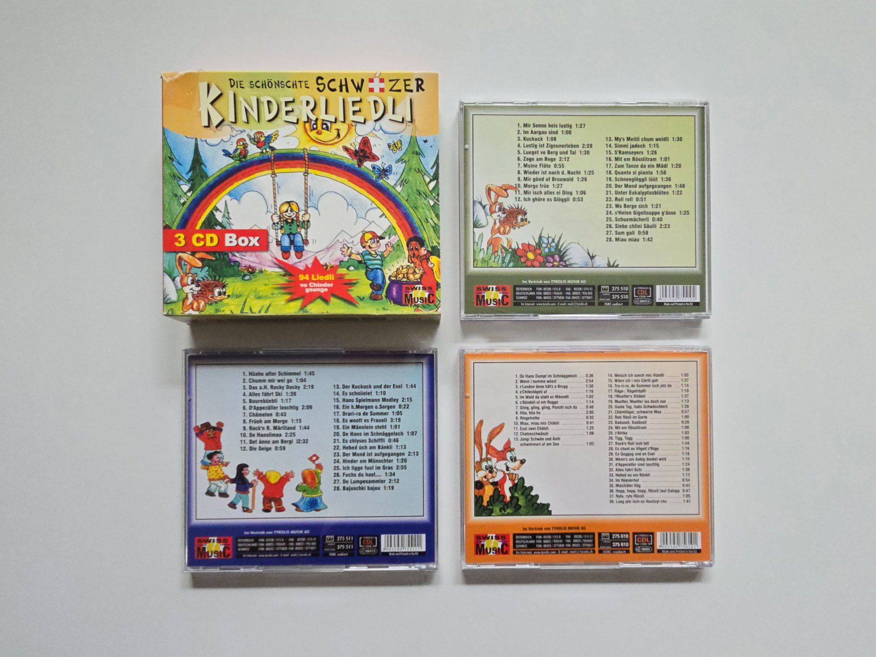 CDs: 3 CD Die Schönschte Schwizer Kinderliedli (3 CD Box) – Gebraucht aus Dättlikon von Wundertuete_ 1