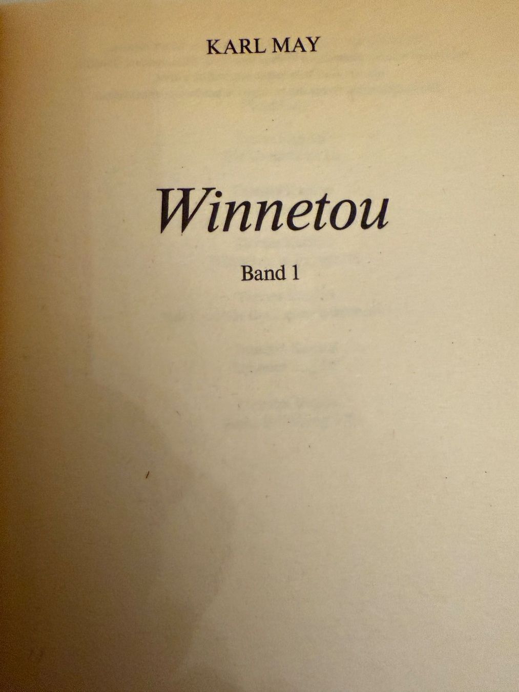Bücher: Karl May  :  Winnetou    -    Band 1, 2 u. 3 – Gebraucht aus Bern von rewe45 2