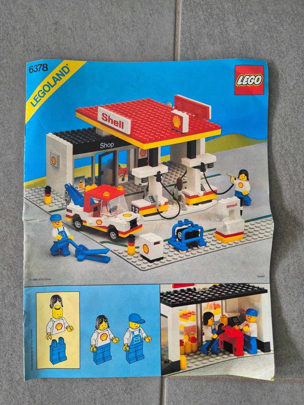 Lego Kit di costruzioni: LEGO Shell Tankstelle 6378 – Usato da Sissach venduto da DenJoe 2