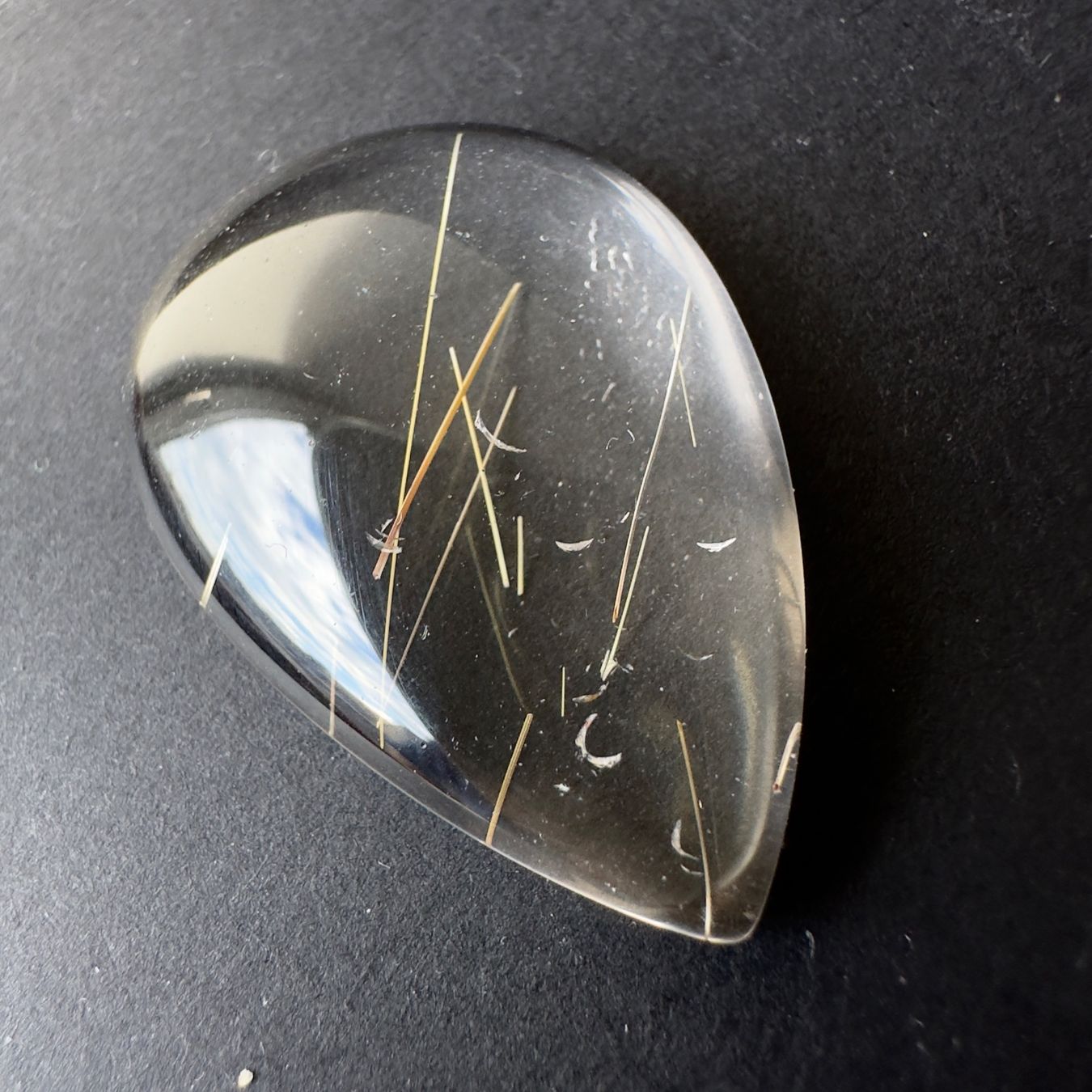 Pietre preziose: 37.44 ct - Natural Colourless Quartz Rutile – Nuovo (secondo la descrizione) da Zürich venduto da Yoohooz 3