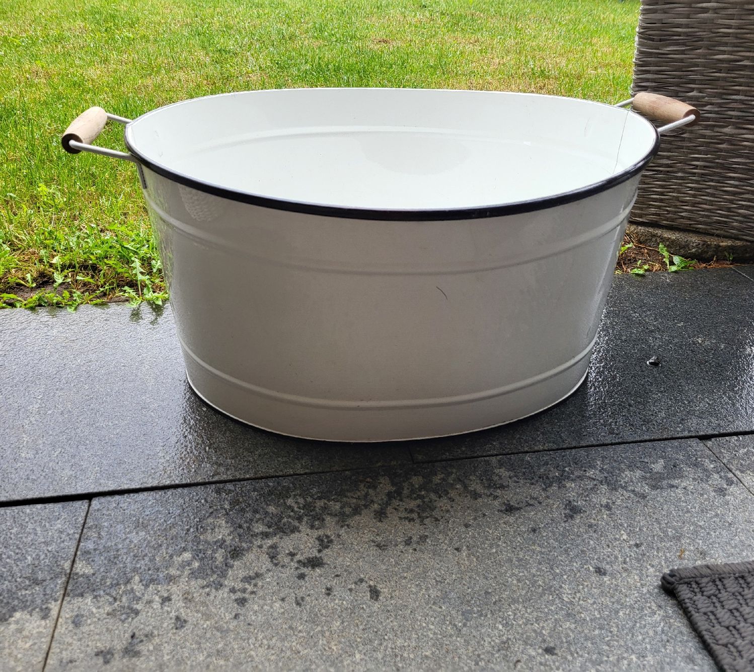Sonstige Gartendekorationen: Metallwanne Pflanzenschale – Gebraucht aus Gutenswil von ghekko88 3