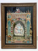 Tableau vitré relief "Serment du Grütli" (vers 1850)