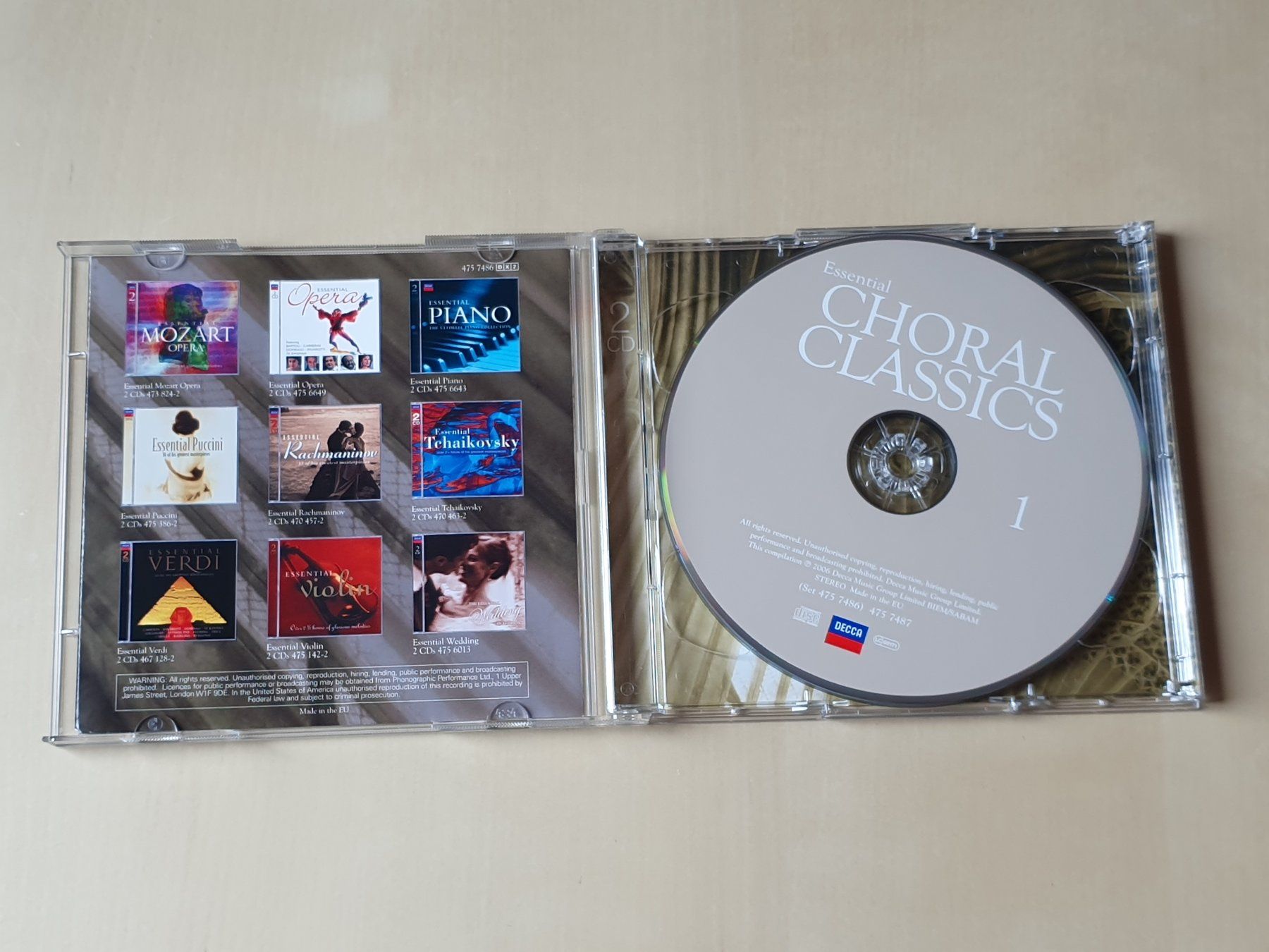 CD: Essential Choral Classics – Usato da Stansstad venduto da collectorsshop 2