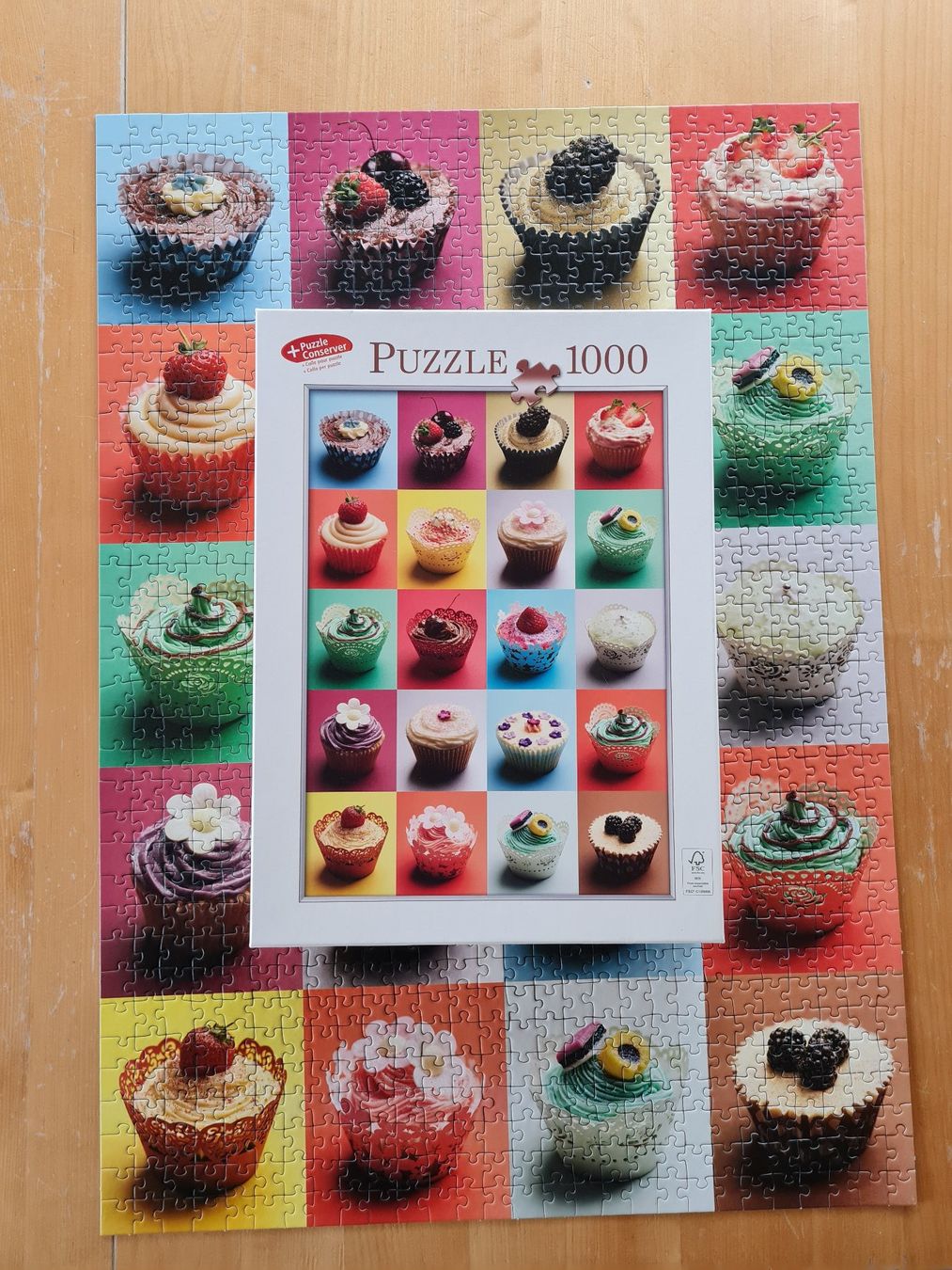 Puzzle: 1000 Teile Puzzle Cupcake – Nuovo (secondo la descrizione) da Lüterkofen venduto da Bakoco