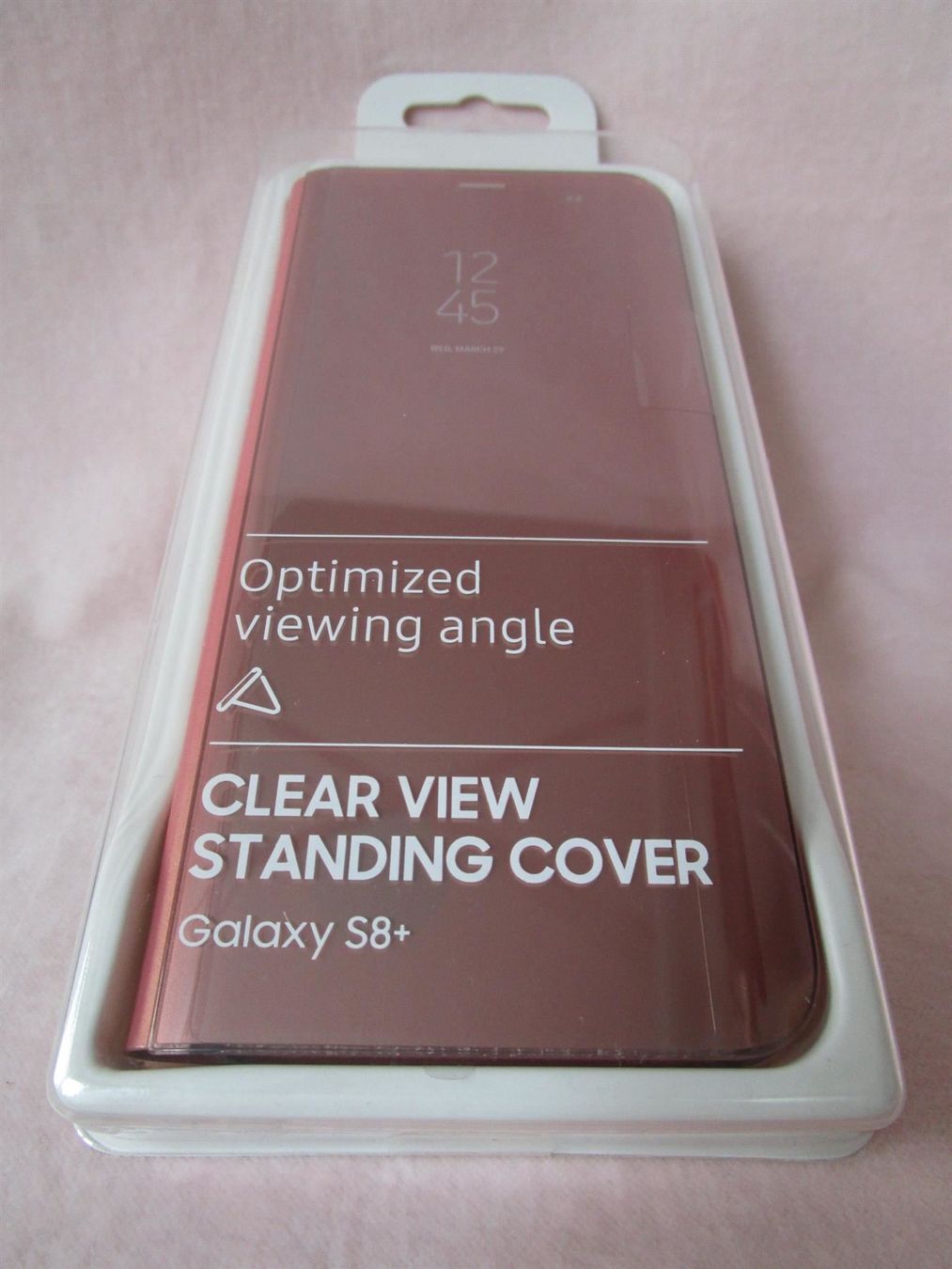 Cover & Protezioni schermo: Orig. Samsung LED-View Cover S8+ pink – Nuovo e nell'imballaggio originale da Eschenbach SG venduto da brocarte