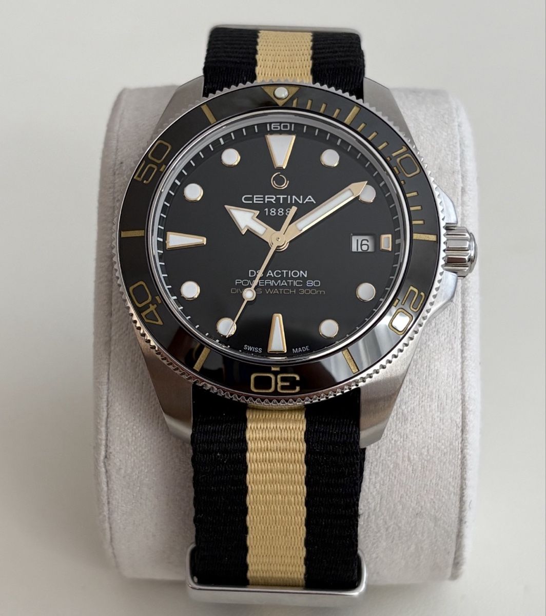 Certina Orologi: Certina DS Action Powermatic 80 Divers Watch 300m Automatic – Usato da Winterthur venduto da LaBodega