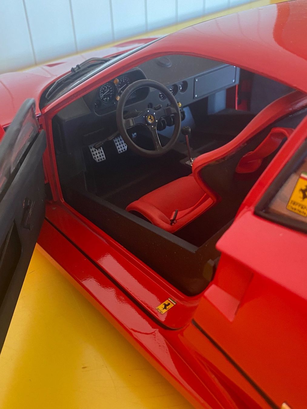 Pocher Modellini d'auto: Pocher Ferrari  F40 1/8 – Usato da Bonfol venduto da zagato43e 7