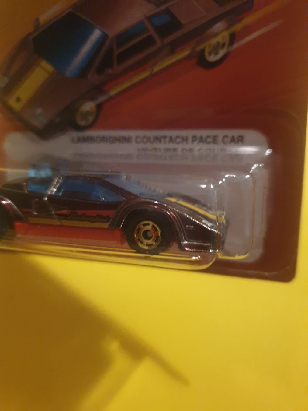 Hot Wheels Modellautos: Hot Wheels LAMBORGHINI COUNTACH PACE CAR – Neu und originalverpackt aus Oftringen von Rotor 4
