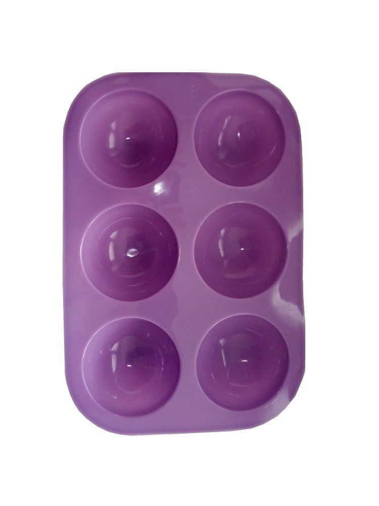 Teglie da forno: Silikon Backform 6 Halbkugeln - 19.5 x 13 x 2 cm – Nuovo e nell'imballaggio originale da Werdenberg venduto da EXA-Animal-World 1